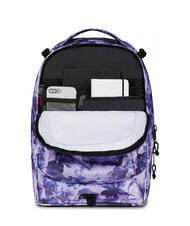 INVICTA PLUG FANTASY Sac &agrave; dos &agrave; roulettes amovible, support pour ordinateur portable fleurs de lys - Sacs &agrave; dos &agrave; roulettes - 8