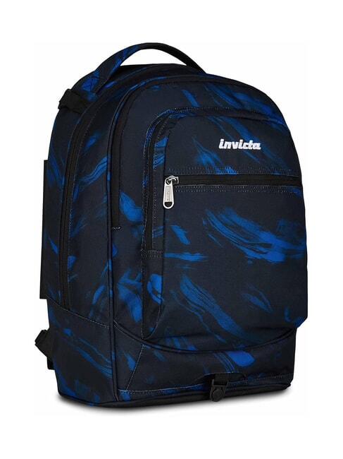 PLUG FANTASY Sac &agrave; dos &agrave; roulettes amovible, support pour ordinateur portable vagues ondulantes - Sacs &agrave; dos &agrave; roulettes