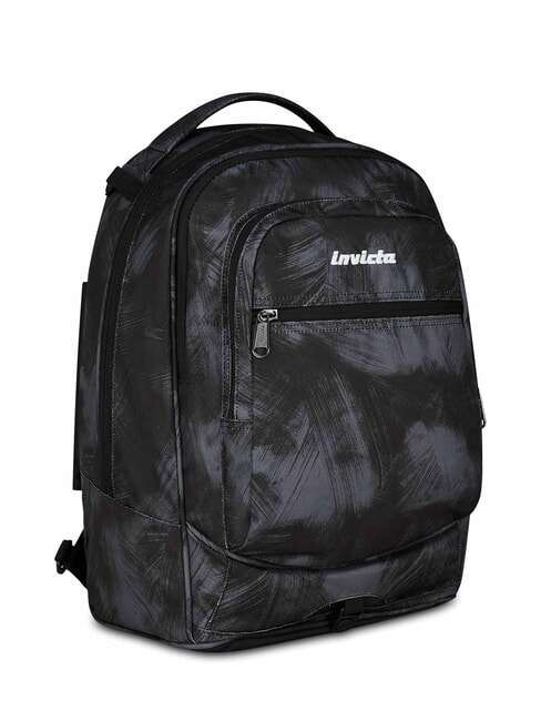 PLUG FANTASY Sac &agrave; dos &agrave; roulettes amovible, support pour ordinateur portable noir bross&eacute; - Sacs &agrave; dos &agrave; roulettes