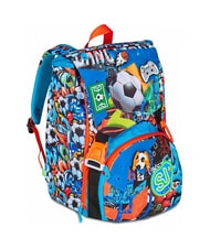 SJGANG TINYPATCH BOY Sac à dos extensible avec patch turquoise vif - Sacs à dos pour l'École & les Loisirs - 3