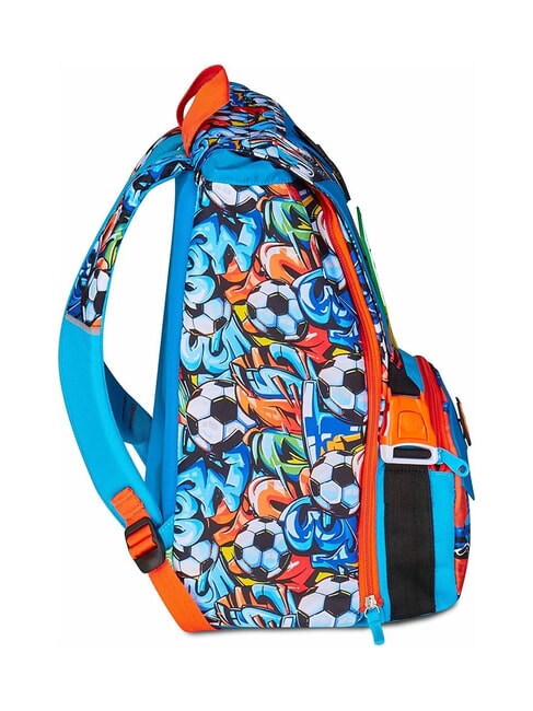 TINYPATCH BOY Sac à dos extensible avec patch turquoise vif - Sacs à dos pour l'École & les Loisirs