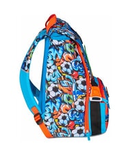SJGANG TINYPATCH BOY Sac à dos extensible avec patch turquoise vif - Sacs à dos pour l'École & les Loisirs - 4