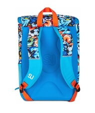 SJGANG TINYPATCH BOY Sac à dos extensible avec patch turquoise vif - Sacs à dos pour l'École & les Loisirs - 7