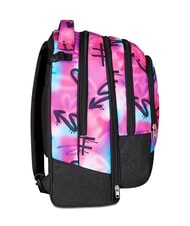 SEVEN PAINT GIRL JACK 3WD Trolley 2 sacs &agrave; dos d&eacute;tachables, 3 roues RHODAMINE RED - Sacs &agrave; dos &agrave; roulettes - 8