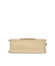 LOVE MOSCHINO CURSIVE LOGO Sac à bandoulière beige - Sacs pour Femme - 5