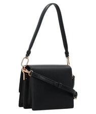LOVE MOSCHINO CURSIVE LOGO Sac à bandoulière avec bandoulière Noir - Sacs pour Femme - 2