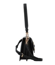 LOVE MOSCHINO CURSIVE LOGO Sac à bandoulière avec bandoulière Noir - Sacs pour Femme - 3