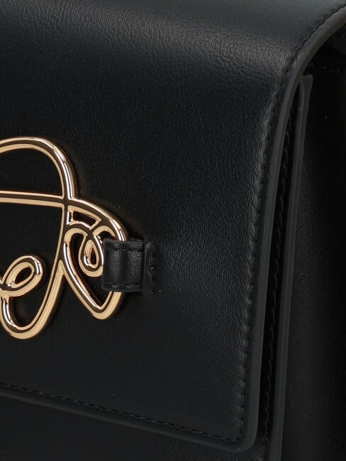 CURSIVE LOGO Sac à bandoulière avec bandoulière Noir - Sacs pour Femme