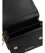 LOVE MOSCHINO CURSIVE LOGO Sac à bandoulière avec bandoulière Noir - Sacs pour Femme - 5