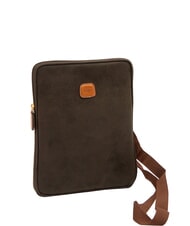BRIC’S Life Sac à bandoulière, pour tablette tabac à l'olive - Sacs pour Femme - 2