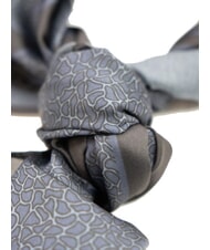 YNOT STAMPA ALL OVER Foulard carr&eacute; en soie essence - &Eacute;charpes - 3