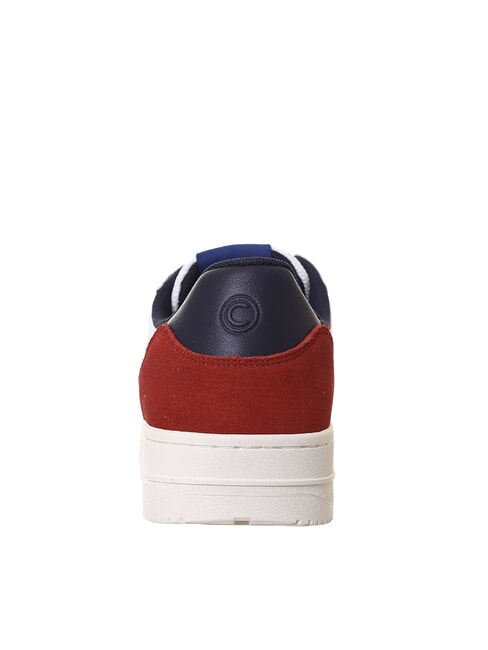 AUSTIN MASTER Baskets blanc/bleu marine/rouge - Chaussures Homme