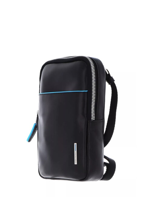 CAMPIONARIO - BLUE SQUARE Pochette en cuir pour t&eacute;l&eacute;phone portable Noir - &Eacute;tui pour tablette & Organiseur