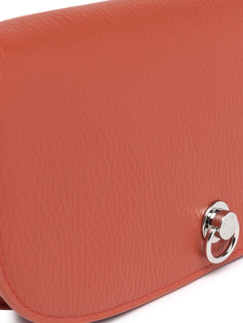 DEVA Sac bandoulière en cuir avec rabat automne - Sacs pour Femme