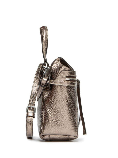 GILDA Sac en cuir double fonction étain - Sacs pour Femme