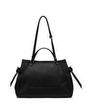 GIANNI CHIARINI GILDA Sac bandoulière en cuir martelé Noir - Sacs pour Femme - 3