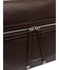 GIANNI CHIARINI GILDA Sac bandouli&egrave;re en cuir martel&eacute; t.moro - Sacs pour Femme - 3