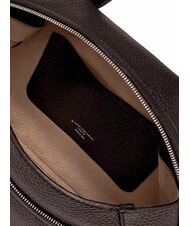 GIANNI CHIARINI GILDA Sac bandouli&egrave;re en cuir martel&eacute; t.moro - Sacs pour Femme - 4