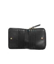 GIANNI CHIARINI WALLETS VACCHETTA CALF Petit portefeuille en cuir lisse Noir - Portefeuilles Femme - 2