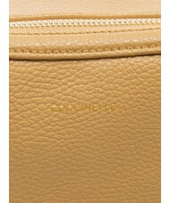 COCCINELLE ALPHA Sacoche pour appareil photo en cuir martelé beige frais - Sacs pour Femme - 3