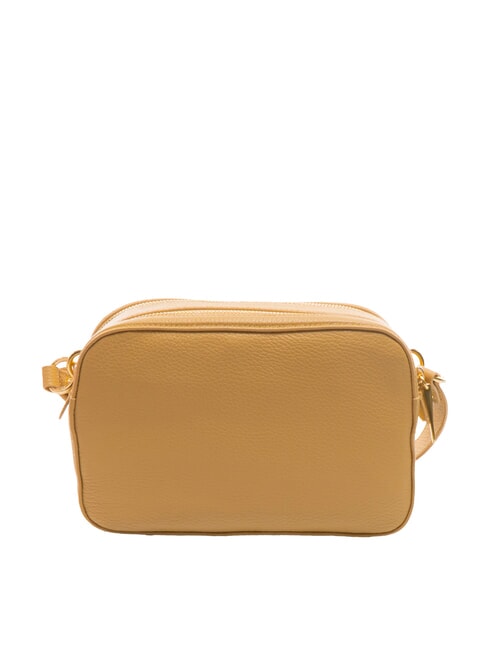 ALPHA Sacoche pour appareil photo en cuir martelé beige frais - Sacs pour Femme