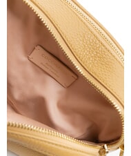 COCCINELLE ALPHA Sacoche pour appareil photo en cuir martelé beige frais - Sacs pour Femme - 5