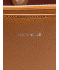 COCCINELLE SWAP Sac fourre-tout en cuir martelé CUIR - Sacs pour Femme - 5