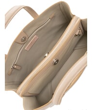 COCCINELLE SWAP Sac fourre-tout en cuir martelé rose poudré - Sacs pour Femme - 6