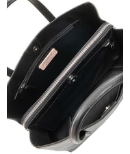 COCCINELLE SWAP Sac fourre-tout en cuir martelé Noir - Sacs pour Femme - 6