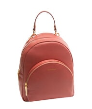 COCCINELLE ALPHA Sac à dos en cuir martelé avec poche - Sacs pour Femme