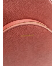 COCCINELLE ALPHA Sac à dos en cuir martelé avec poche pot - Sacs pour Femme - 5