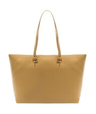 COCCINELLE ALPHA Sac shopping en cuir martelé beige frais - Sacs pour Femme - 3