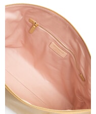 COCCINELLE ALPHA Sac shopping en cuir martelé beige frais - Sacs pour Femme - 6