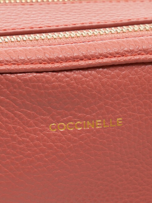 ALPHA Sacoche pour appareil photo en cuir martel&eacute; pot - Sacs pour Femme