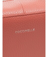 COCCINELLE SWAP Sac cartable en cuir martelé pot - Sacs pour Femme - 5