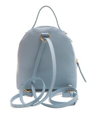 COCCINELLE VOILE Mini sac à dos en cuir martelé brume bleue - Sacs pour Femme - 4