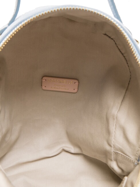 VOILE Mini sac à dos en cuir martelé brume bleue - Sacs pour Femme