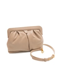 COCCINELLE DILETTA SOFT Pochette en cuir martelé rose poudré - Sacs pour Femme - 2