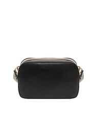 COCCINELLE ALPHA Sacoche pour appareil photo en cuir martel&eacute; Noir - Sacs pour Femme - 4