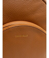 COCCINELLE ALPHA Sac à dos en cuir martelé avec poche CUIR - Sacs pour Femme - 5