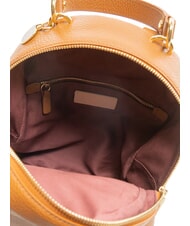 COCCINELLE ALPHA Sac à dos en cuir martelé avec poche CUIR - Sacs pour Femme - 6