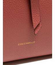 COCCINELLE ALBA Sac fourre-tout en cuir martelé pot - Sacs pour Femme - 5