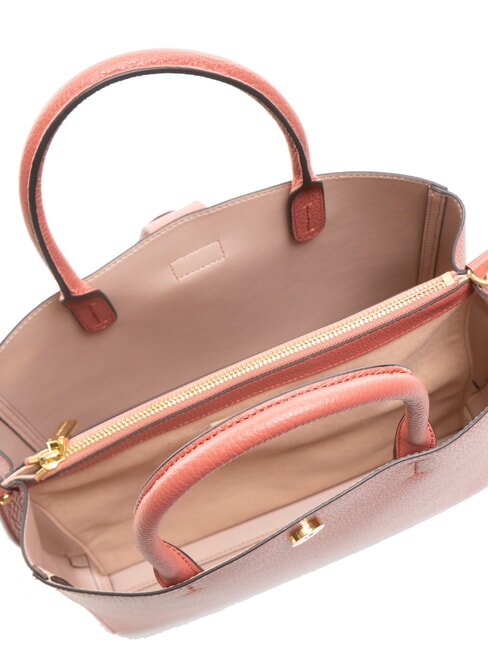 ALBA Sac fourre-tout en cuir martelé pot - Sacs pour Femme