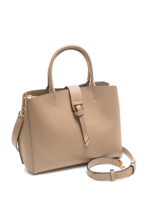 ALBA Sac fourre-tout en cuir martelé rose poudré - Sacs pour Femme