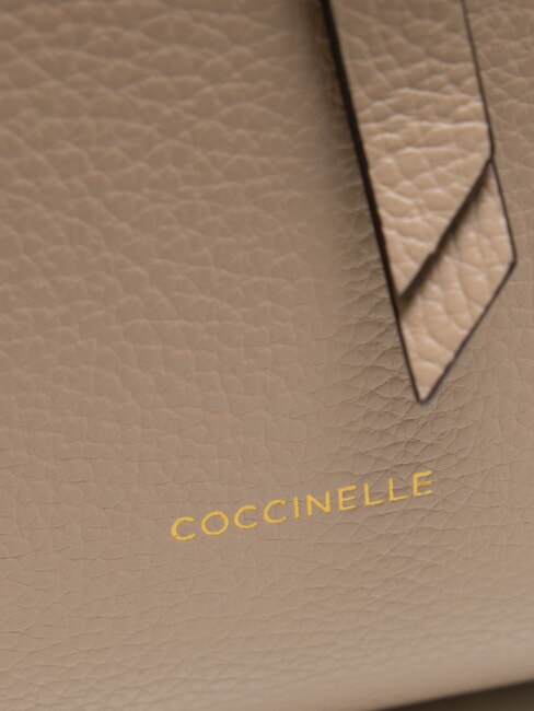 ALBA Sac fourre-tout en cuir martelé rose poudré - Sacs pour Femme