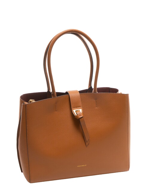 ALBA Sac bandoulière en cuir martelé CUIR - Sacs pour Femme