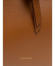 COCCINELLE ALBA Sac bandoulière en cuir martelé CUIR - Sacs pour Femme - 6