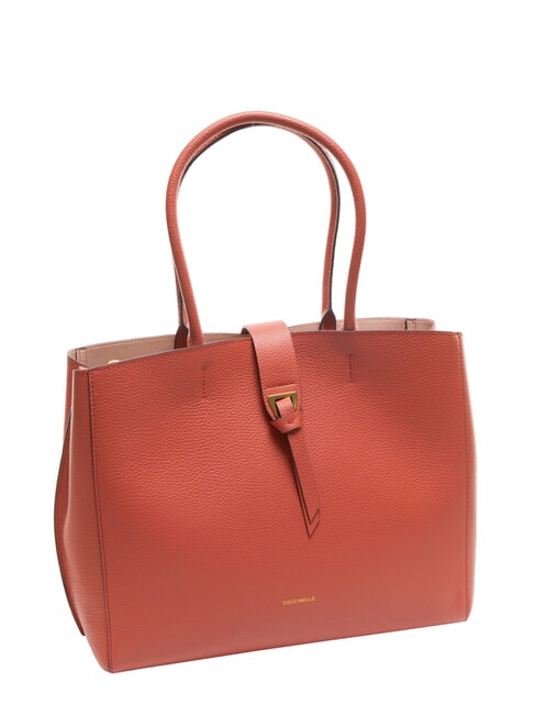 ALBA Sac bandoulière en cuir martelé pot - Sacs pour Femme