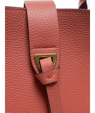 COCCINELLE ALBA Sac bandoulière en cuir martelé pot - Sacs pour Femme - 5