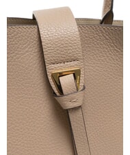 COCCINELLE ALBA Sac bandoulière en cuir martelé rose poudré - Sacs pour Femme - 5